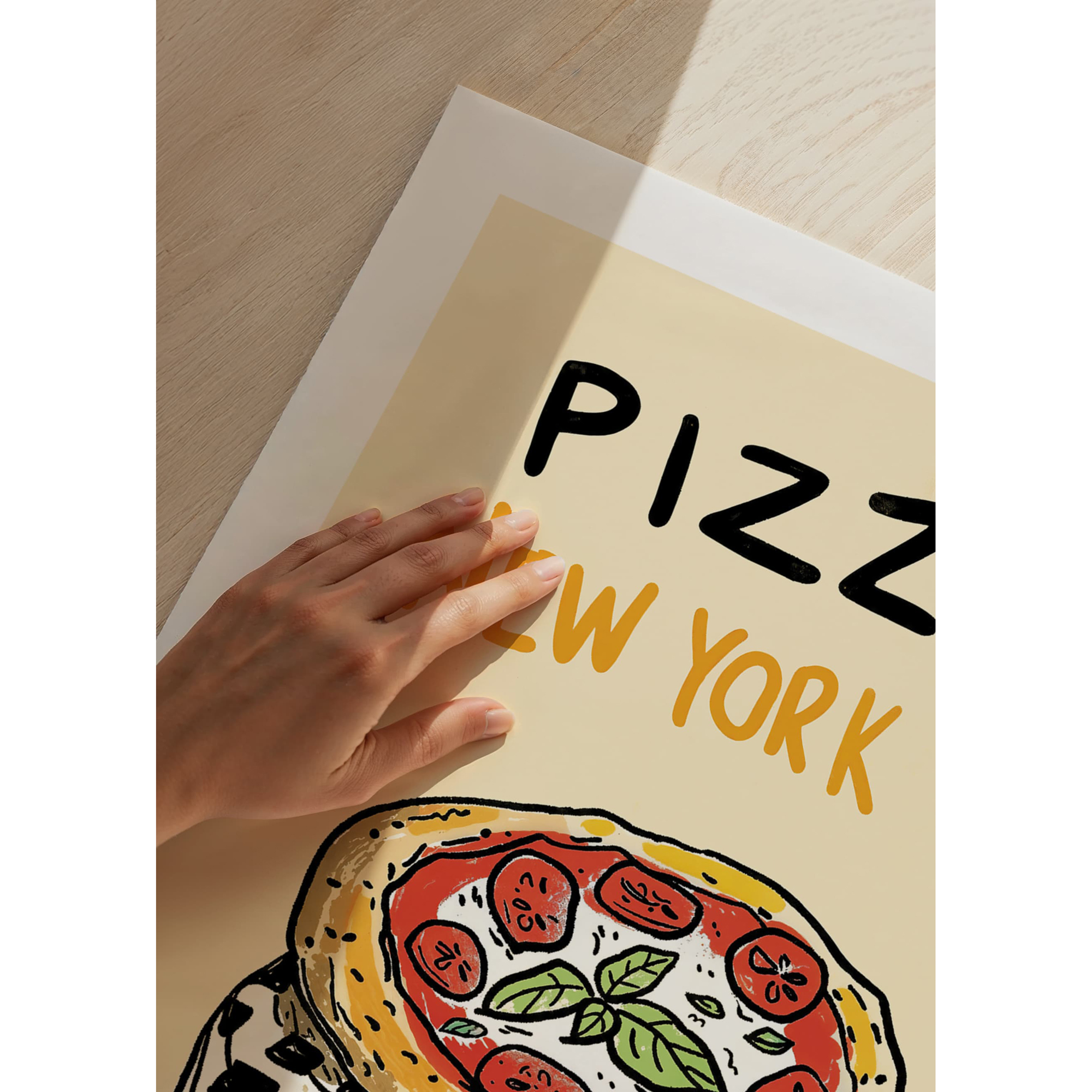 Poster Gallerix Pizza In New York
