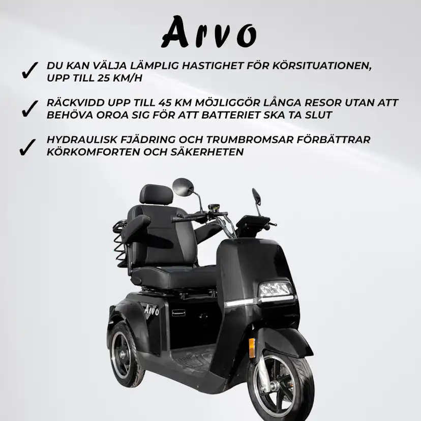 Promenadscooter Arvo P700
