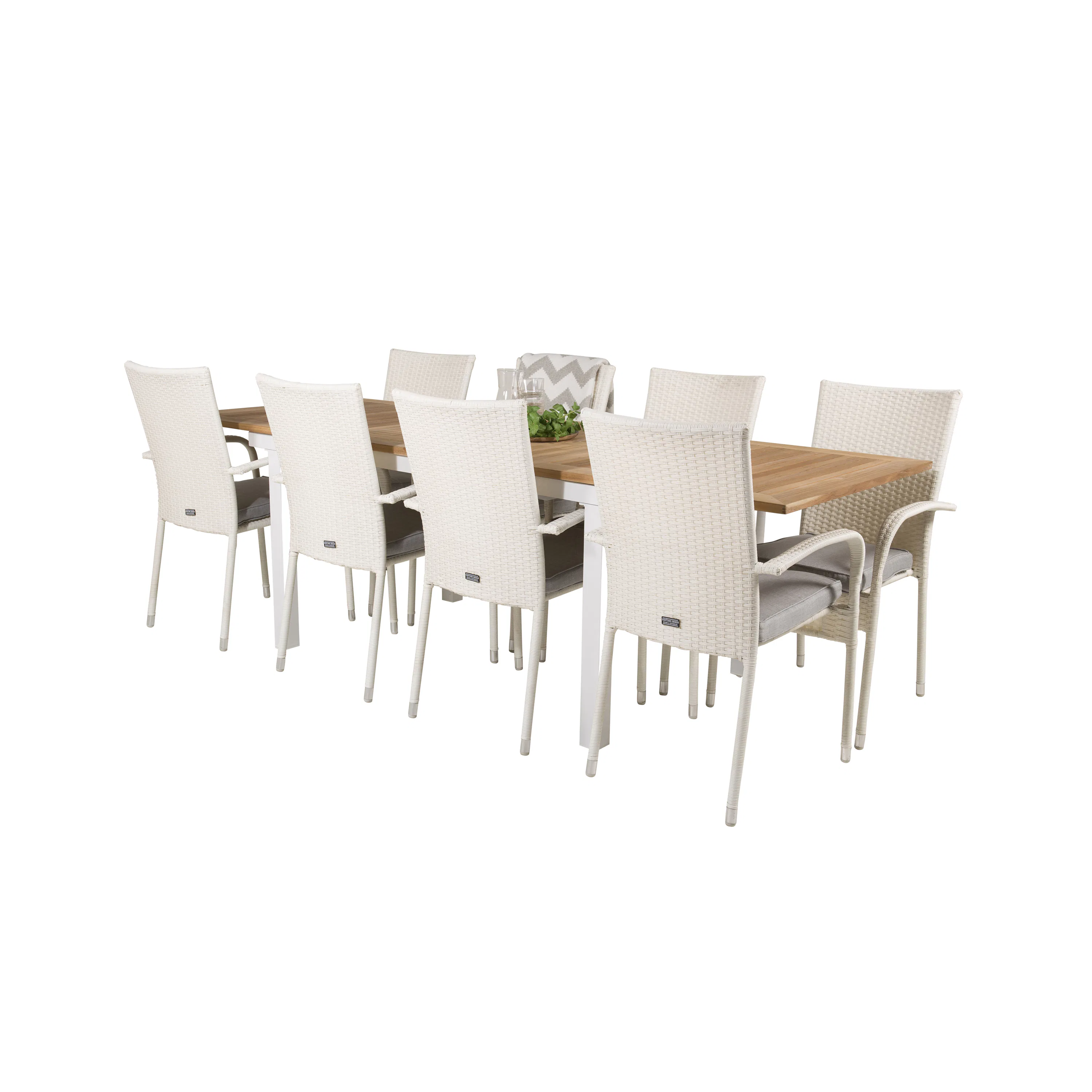 Matgrupp Venture Home Perla 160/240 med 8 Asta Stolar