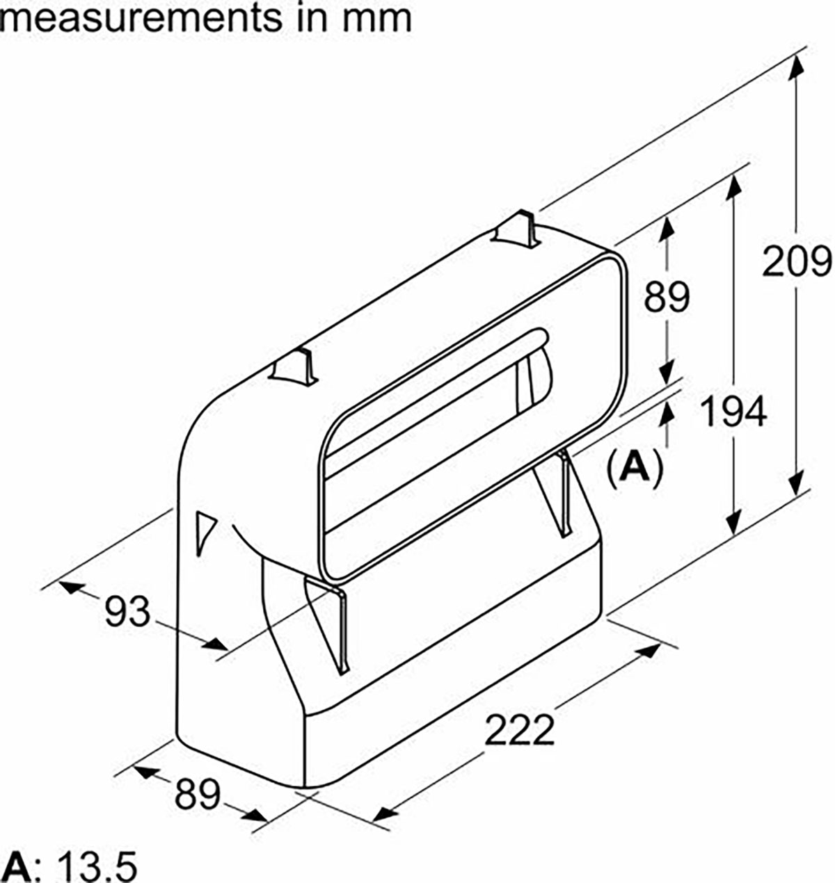 Tillbehör Bosch HEZ9VDSB4