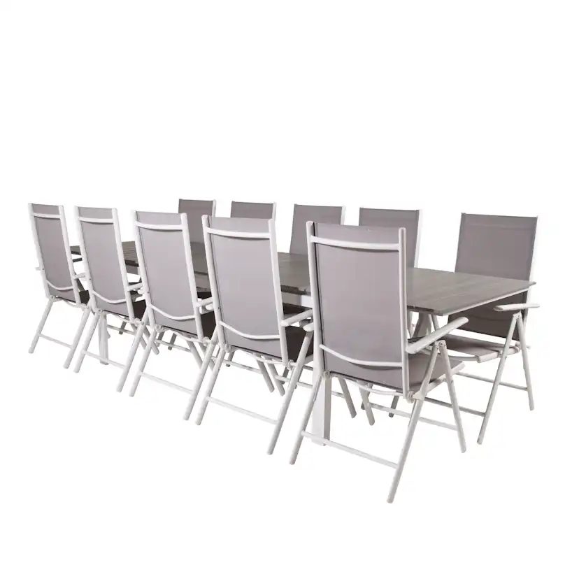 Matgrupp Venture Home Lova 224/324 med 10 Bront Stolar