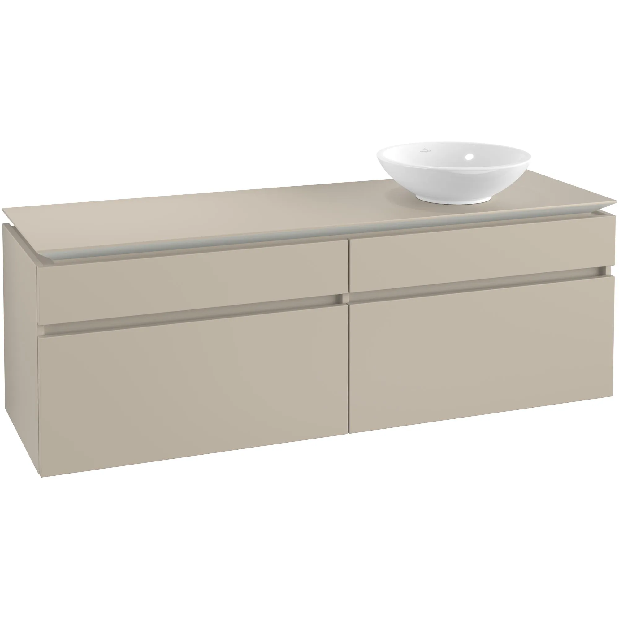 Tvättställsskåp Villeroy & Boch Legato 1600 med 4 Lådor för Fristående Tvättställ
