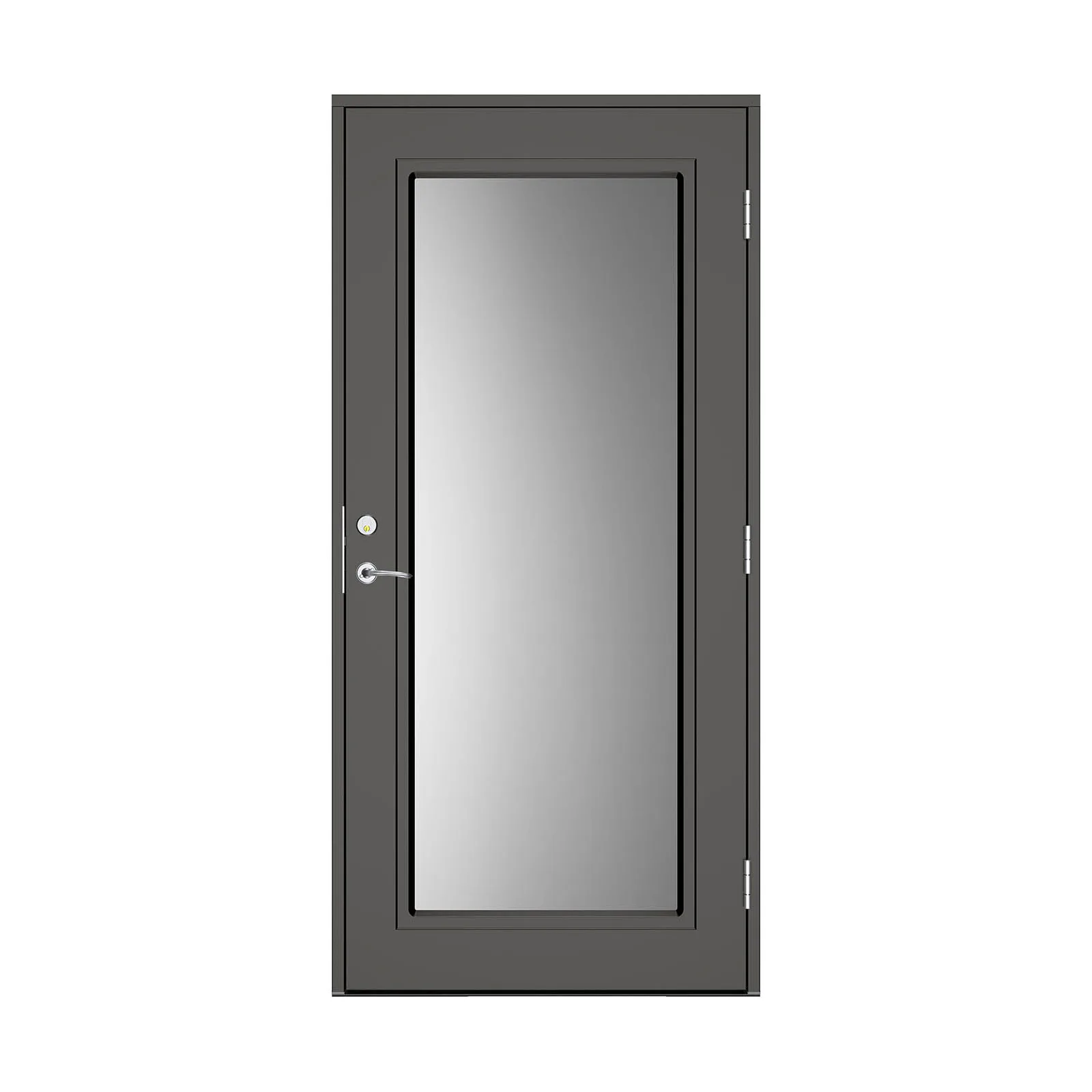 Ytterdörr Swedoor Advance-Line Vision NovaBxH: 100x210 cm. Vänster. NCS-S-7000-N
