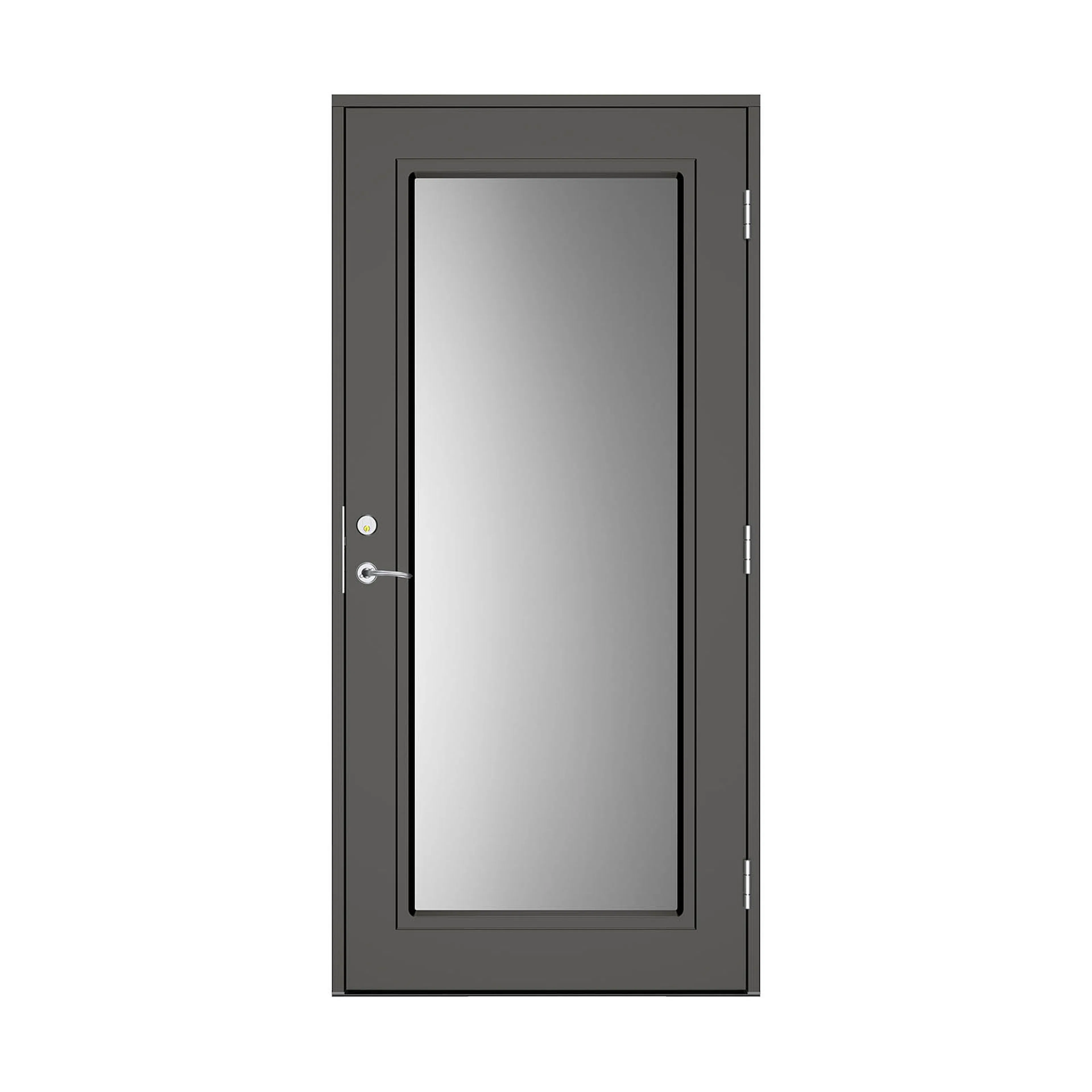 Ytterdörr Swedoor Advance-Line Vision NovaBxH: 100x210 cm. Vänster. NCS-S-7000-N