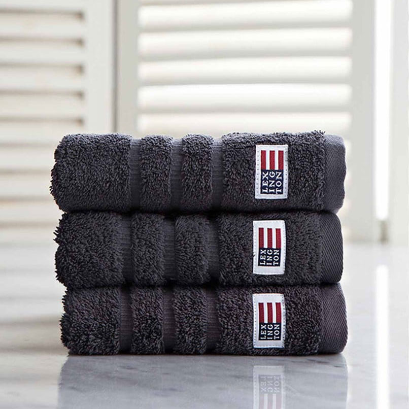 Badhandduk Lexington Icons Original Charcoal