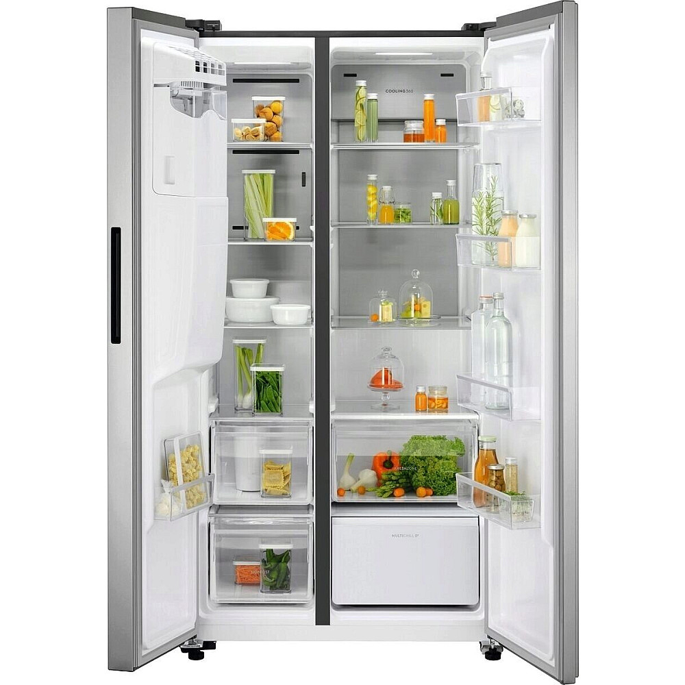Kyl & Frys Side by Side Electrolux EAI6HD57U0 Rostfri med Is- och Vattendispenser