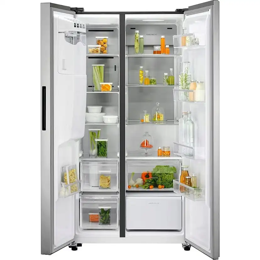 Kyl & Frys Side by Side Electrolux EAI6HD57U0 Rostfri med Is- och Vattendispenser