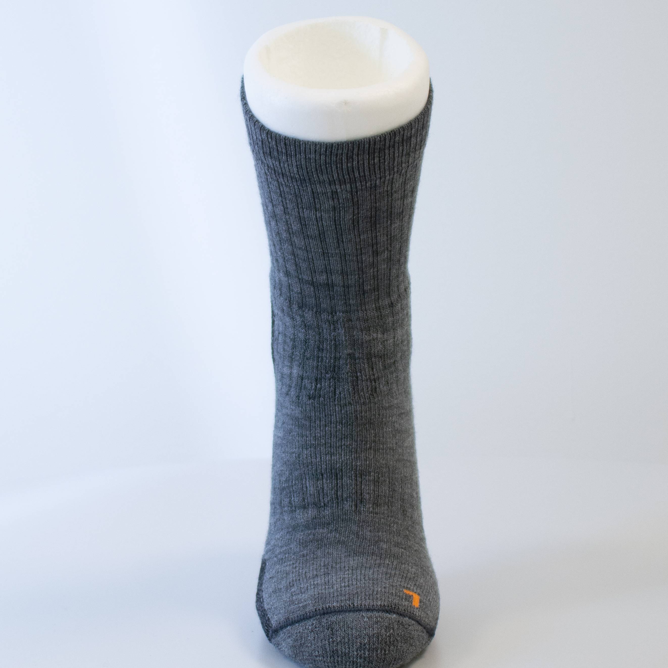 Merino Socka Tjock Mörkgrån/Sv 40-42 40-42