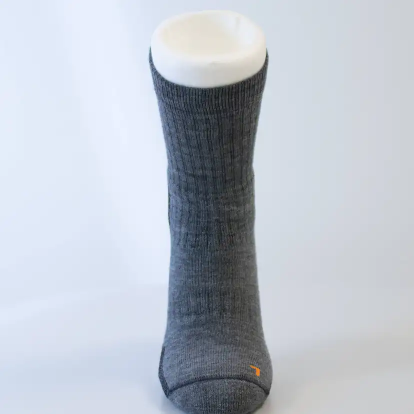 Merino Socka Tjock Mörkgrån/Sv 40-42 40-42