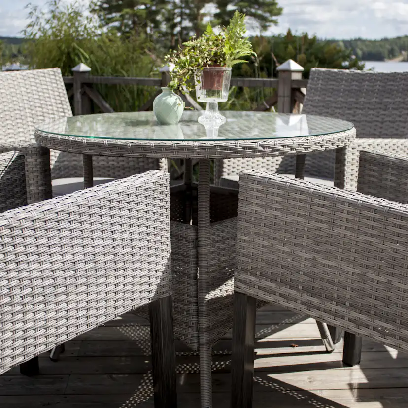 Utebord Venture Home Volta Ø 90 cm
