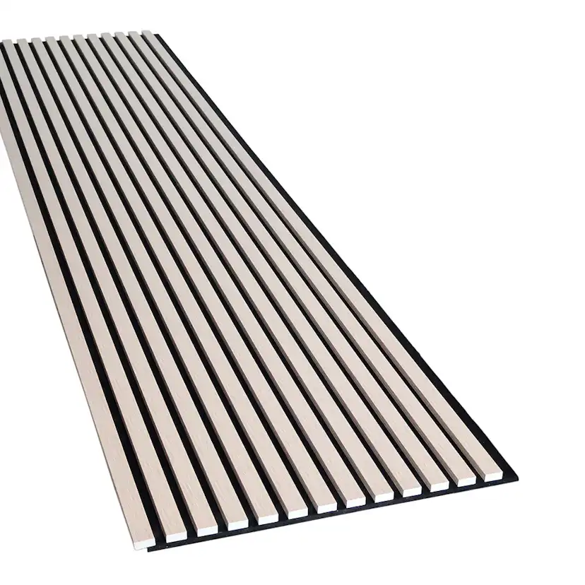Akustikpanel Lundbergs SPA Svart Filt 2680x615x24 mm