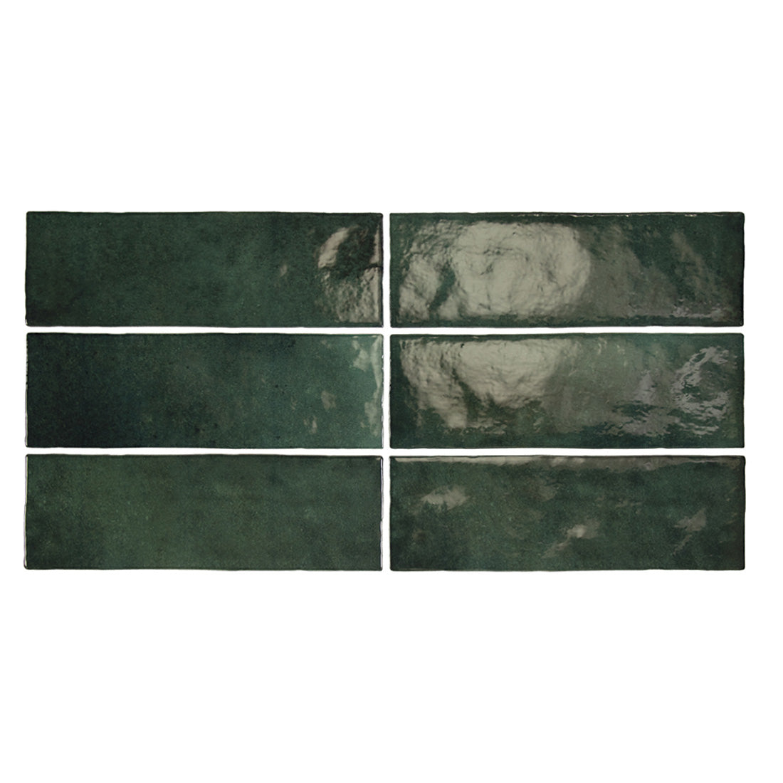 Kakel Creativa Moss Green Blank 6,5x20_OLDDONOTUSE