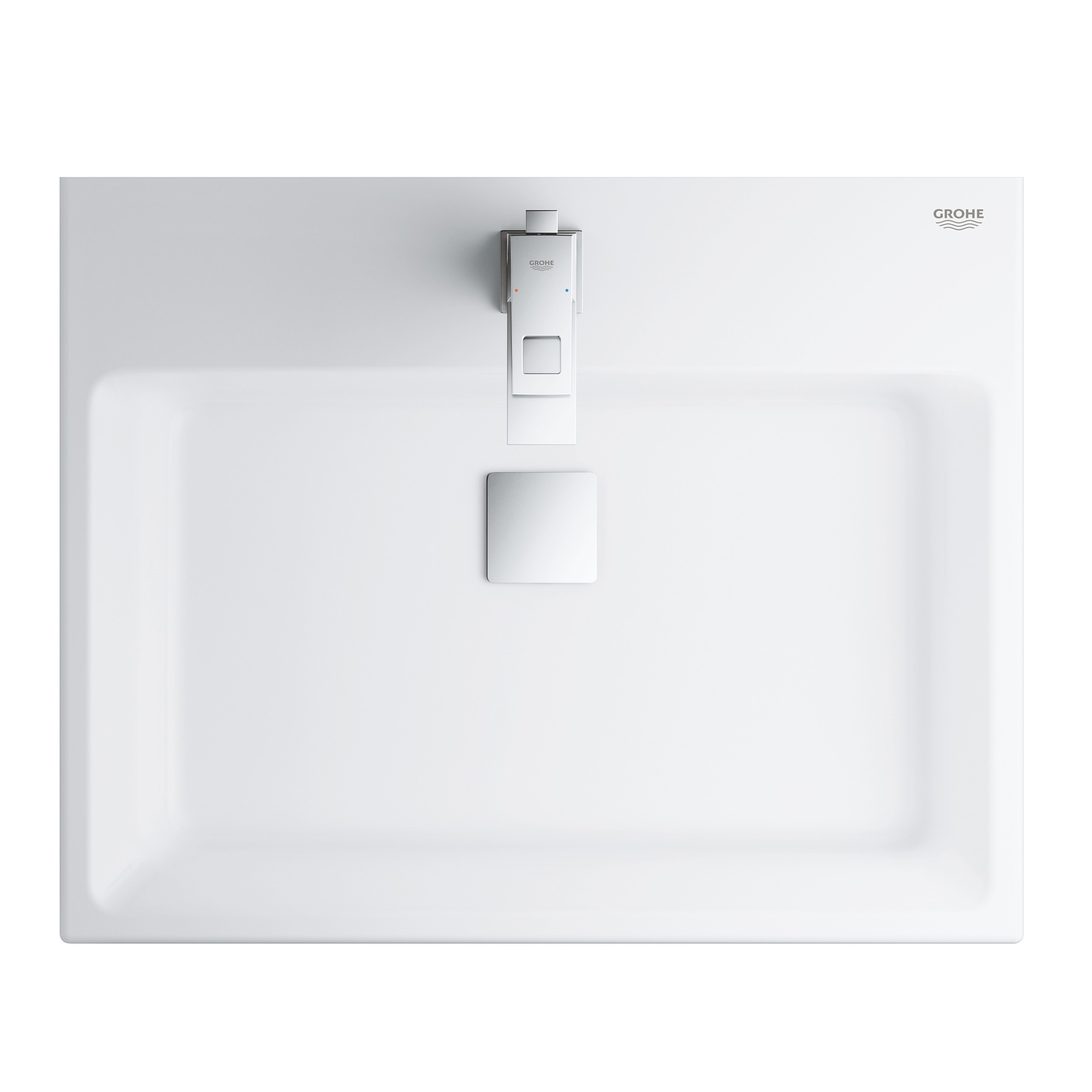 Tvättställ Grohe Cube Ceramic 39473 60 cm