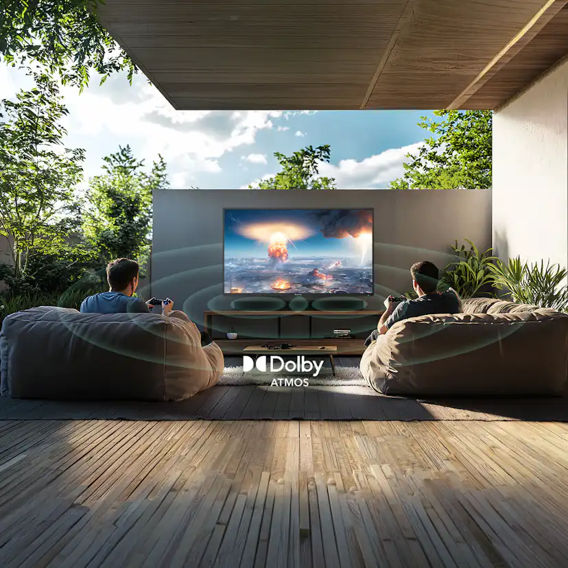 Utomhus TV Sylvox Cinema Pro 120Hz Helio QLED 75tum