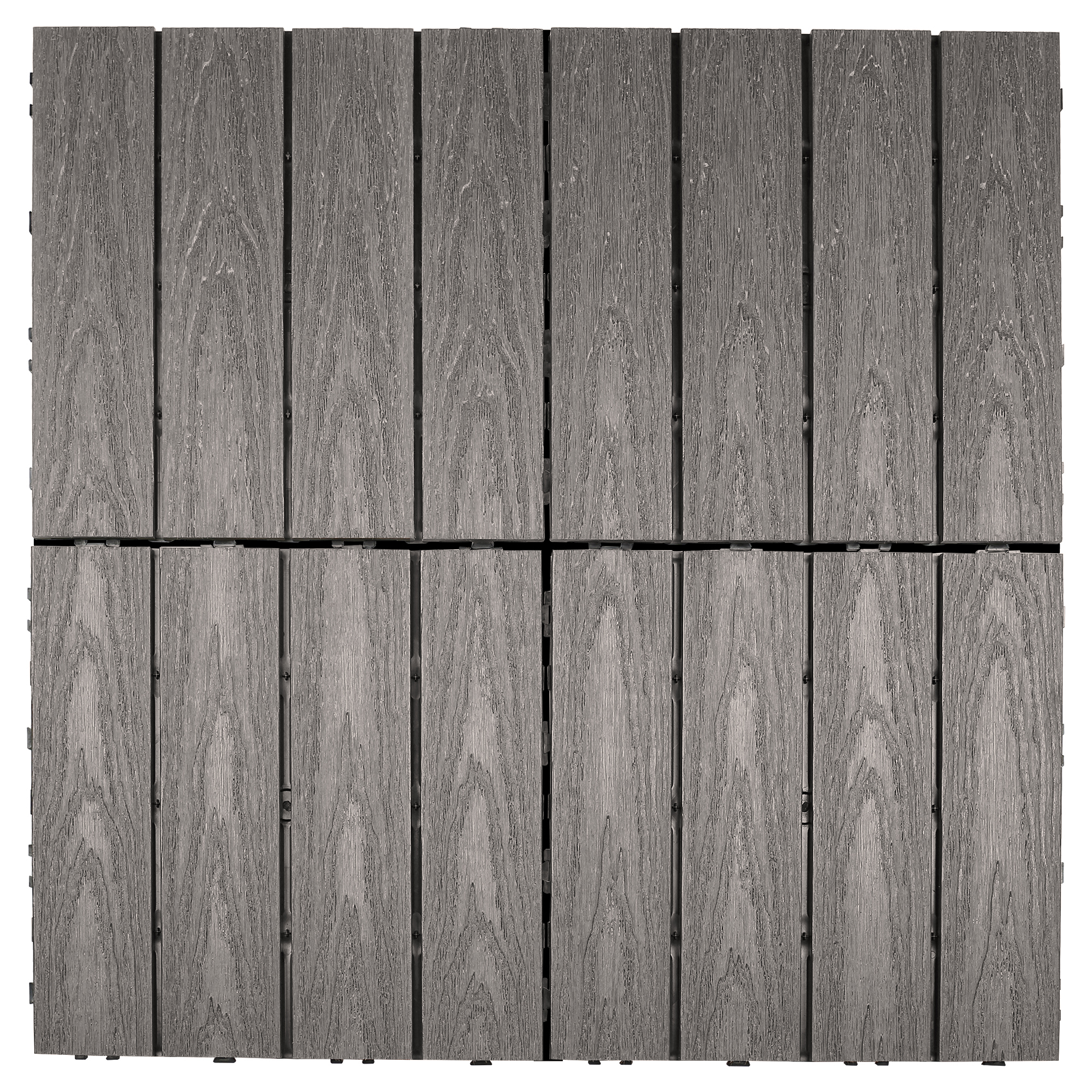 gop Woodlon golvplattor Light Grey L:300 B:300 H:22,2 mm Ljusgrå