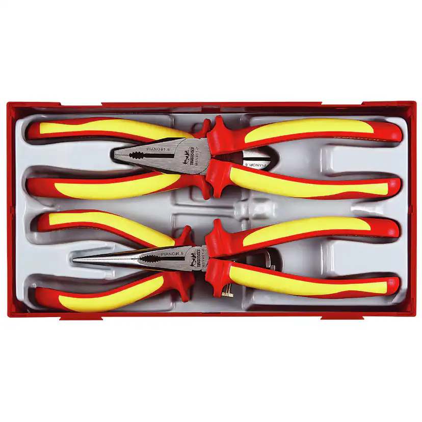 Tångsats 1000 volt 4 delar Teng Tools TTV440