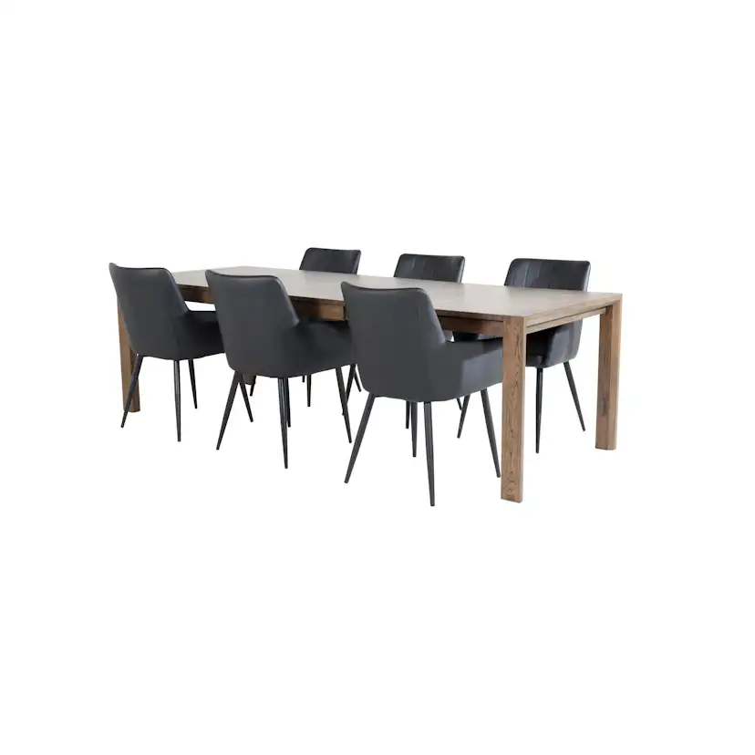 Matgrupp Venture Home Slider med 6st Comfort Stolar