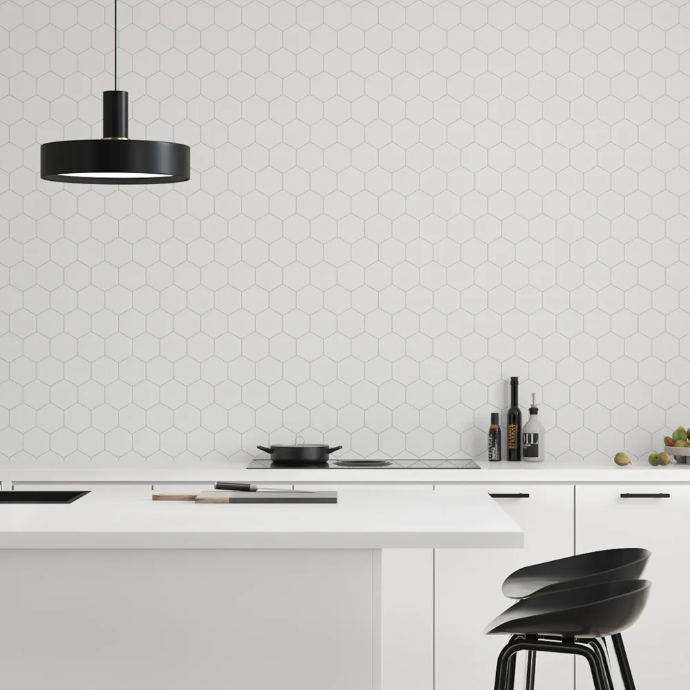 Stänkskyddsskiva Fibo 2094-M71 S White 10x620x2400 mm