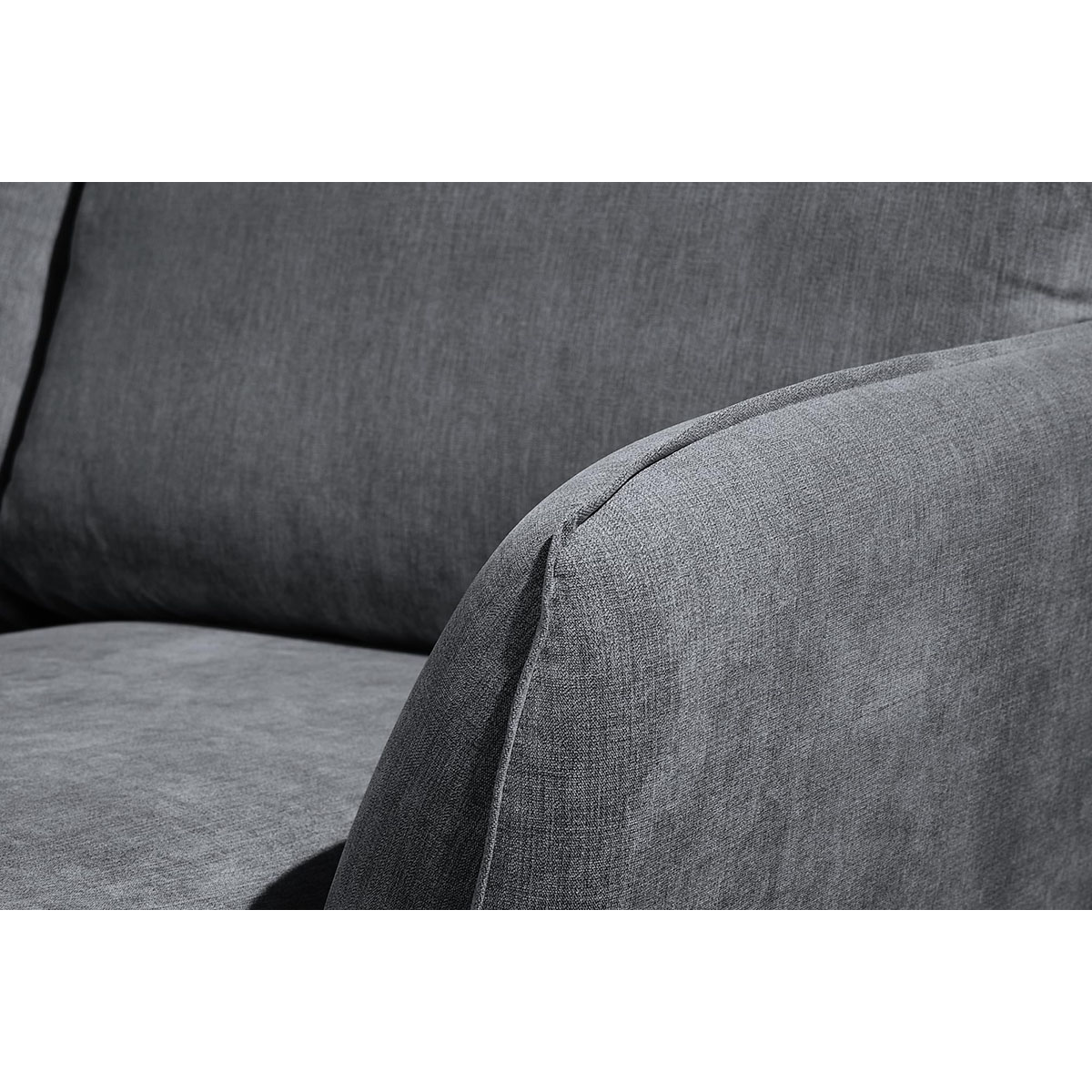 Trend Lyx U-soffa med Divan Vänster Mörkgrå
