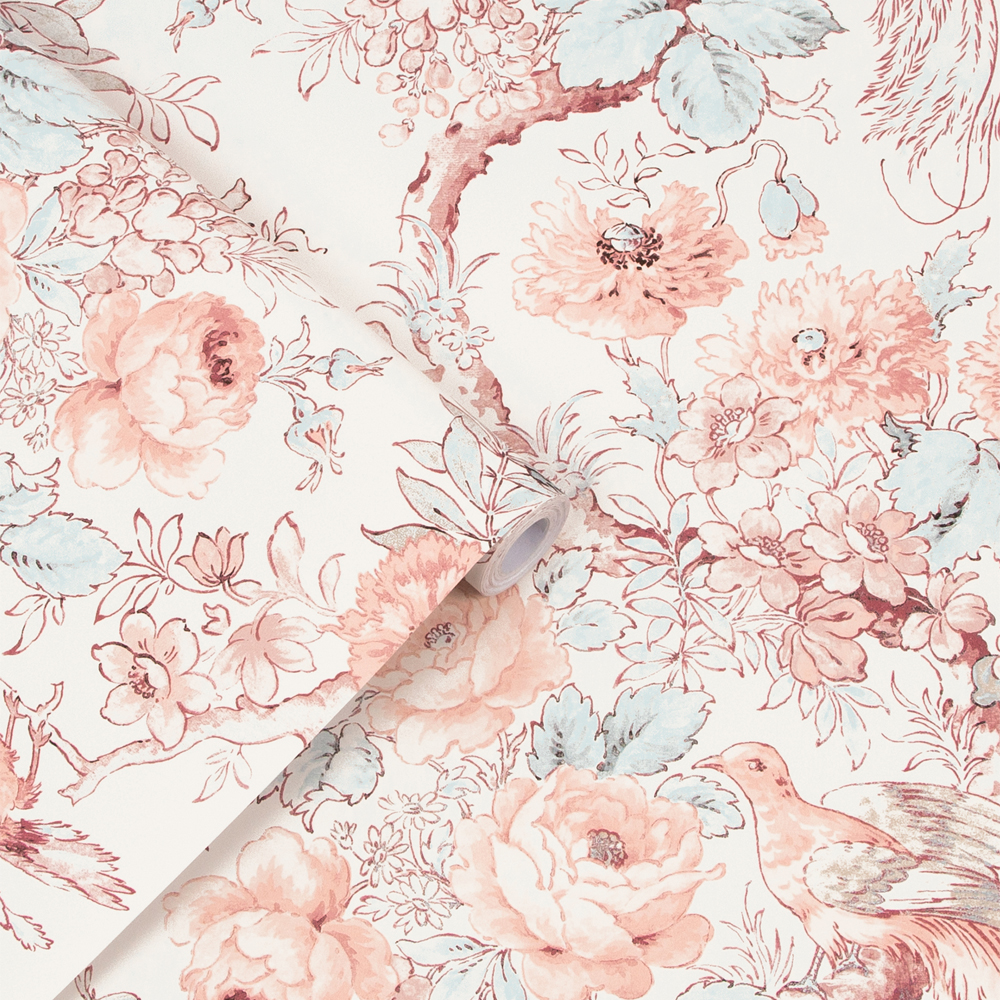 Tapet Laura Ashley Birtle Rosa