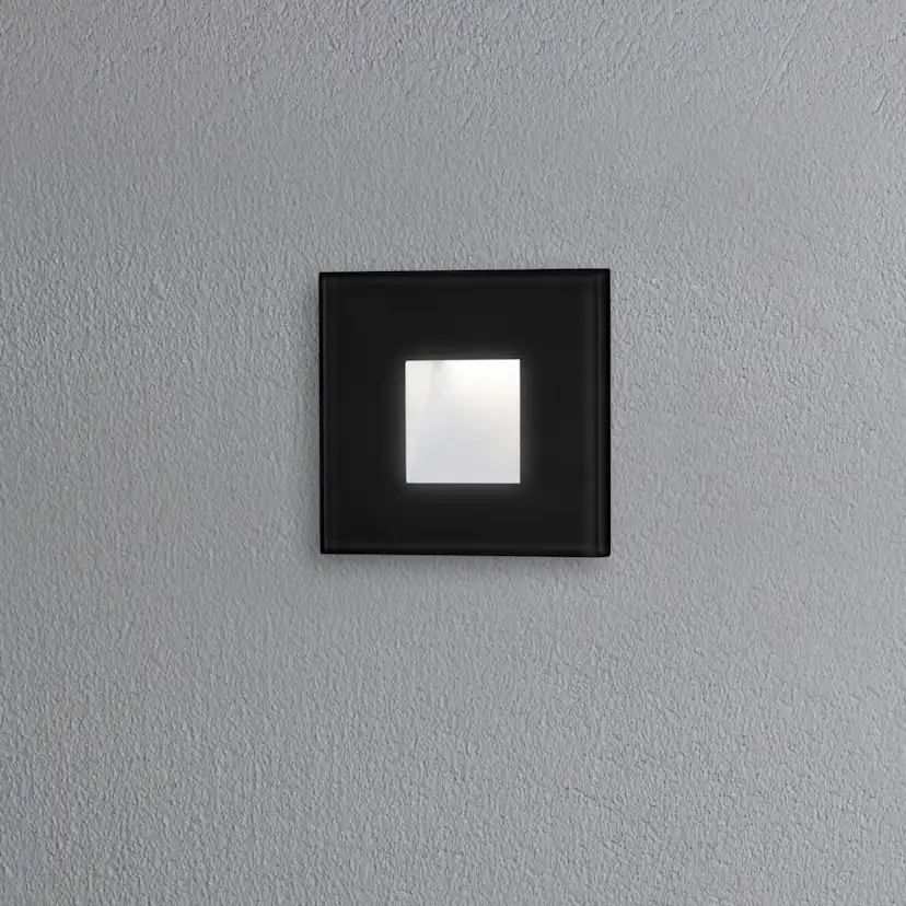 Vägglykta Gnosjö Konstsmide Chieri 1,5W LED Kvadrat