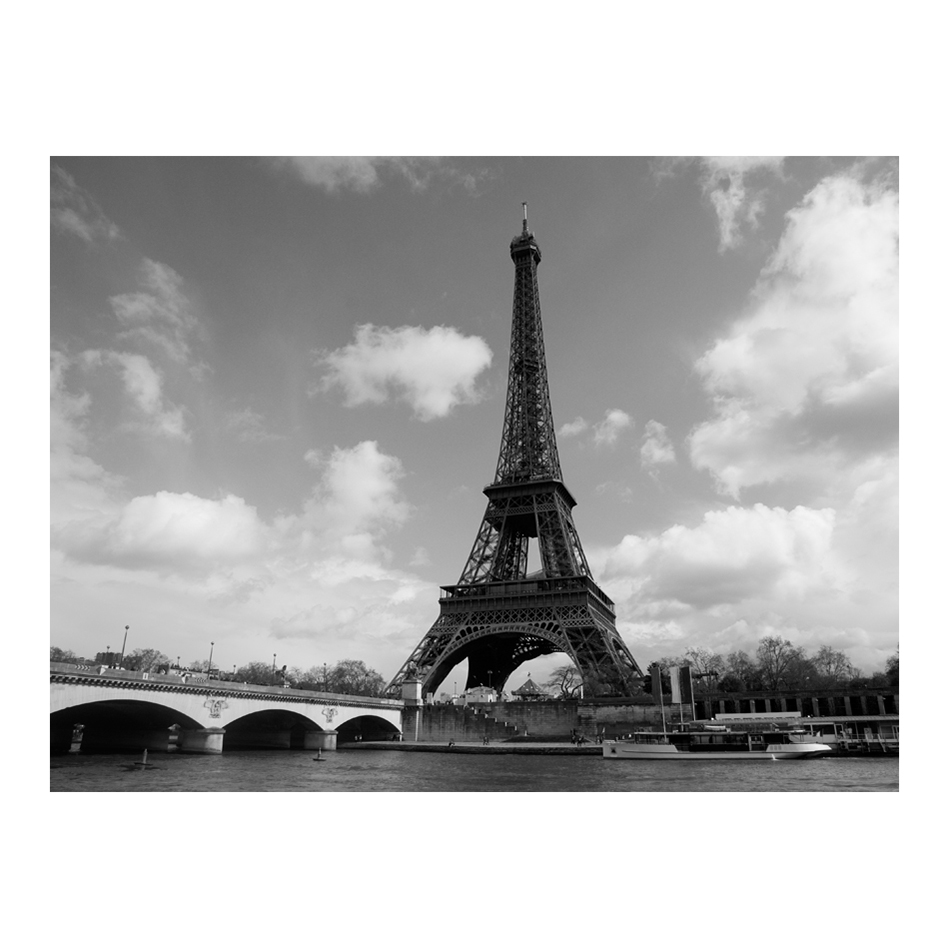 Fototapet Arkiio Seine And Eiffel Tower