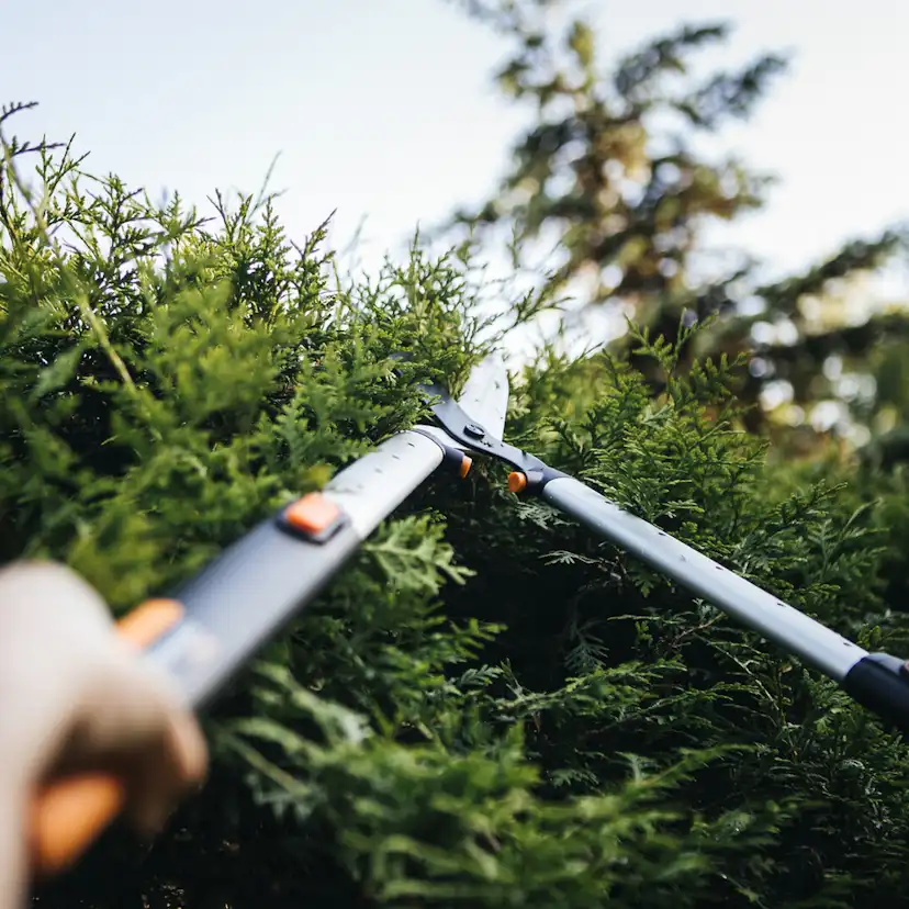 Häcksax Fiskars SmartFit teleskopisk HS86
