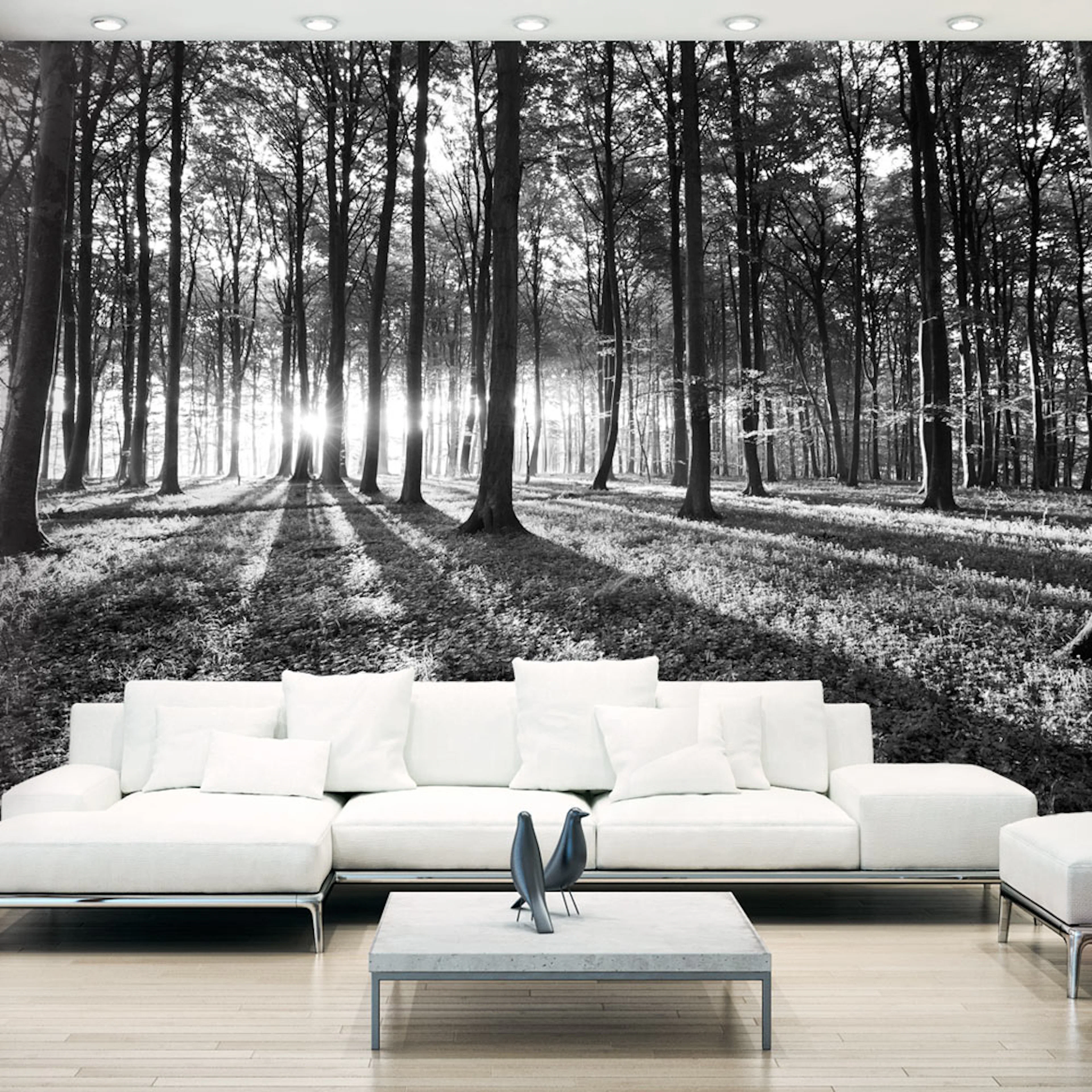 Fototapet Arkiio Självhäftande Grey Wilderness