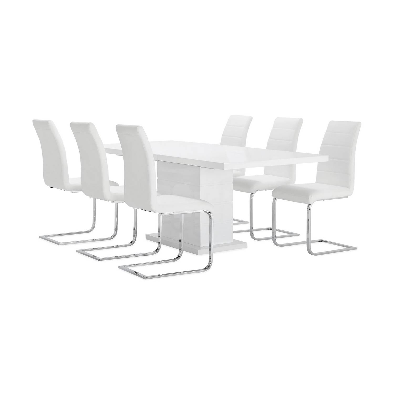 Matgrupp Concept 55 Cibus Matgrupp 180 cm med 6 Sorado Matstol