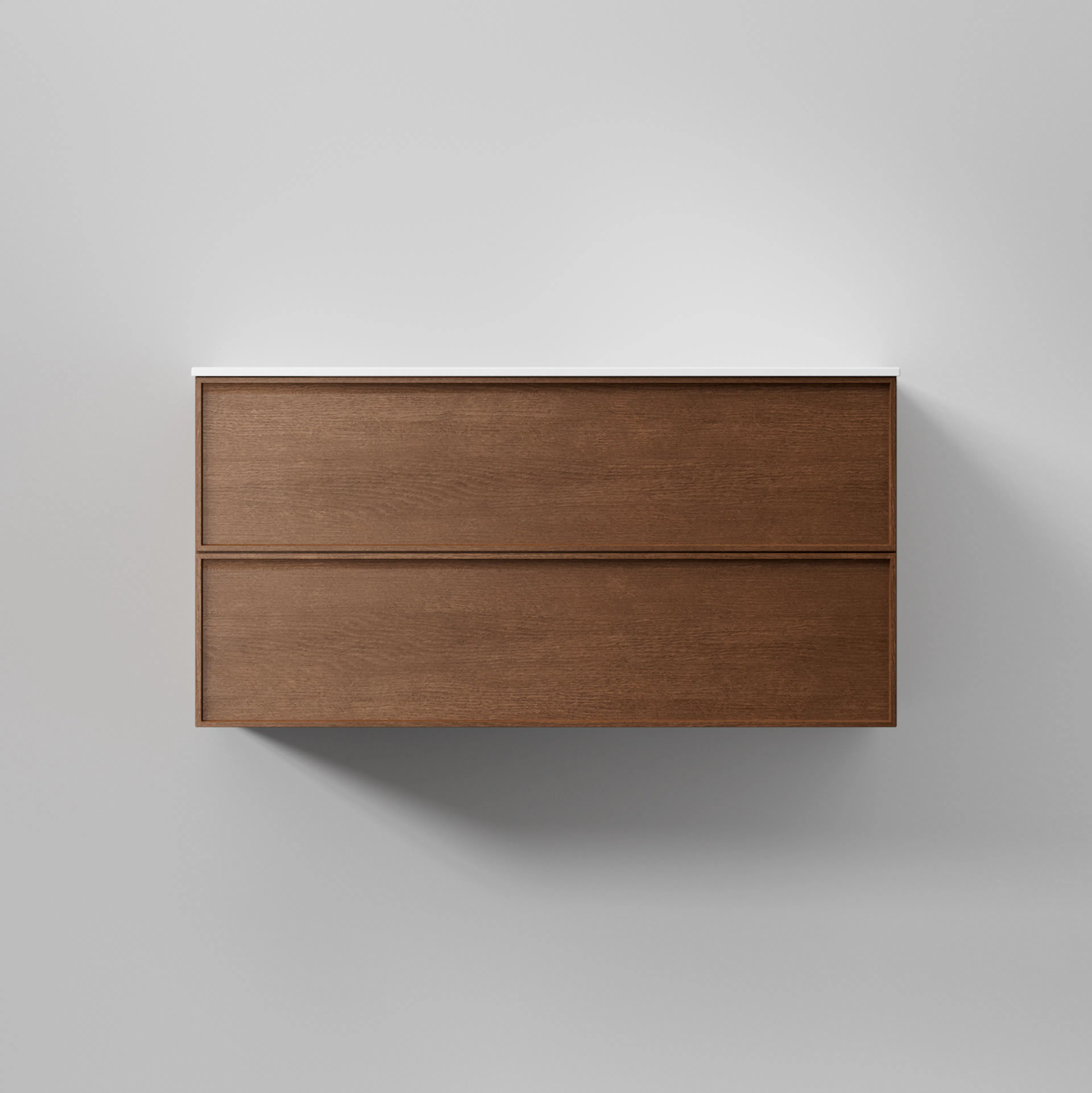 Kommod Core Nema 100 Dark Oak, 2 Lådor Dark Oak, 1000x456x500 mm