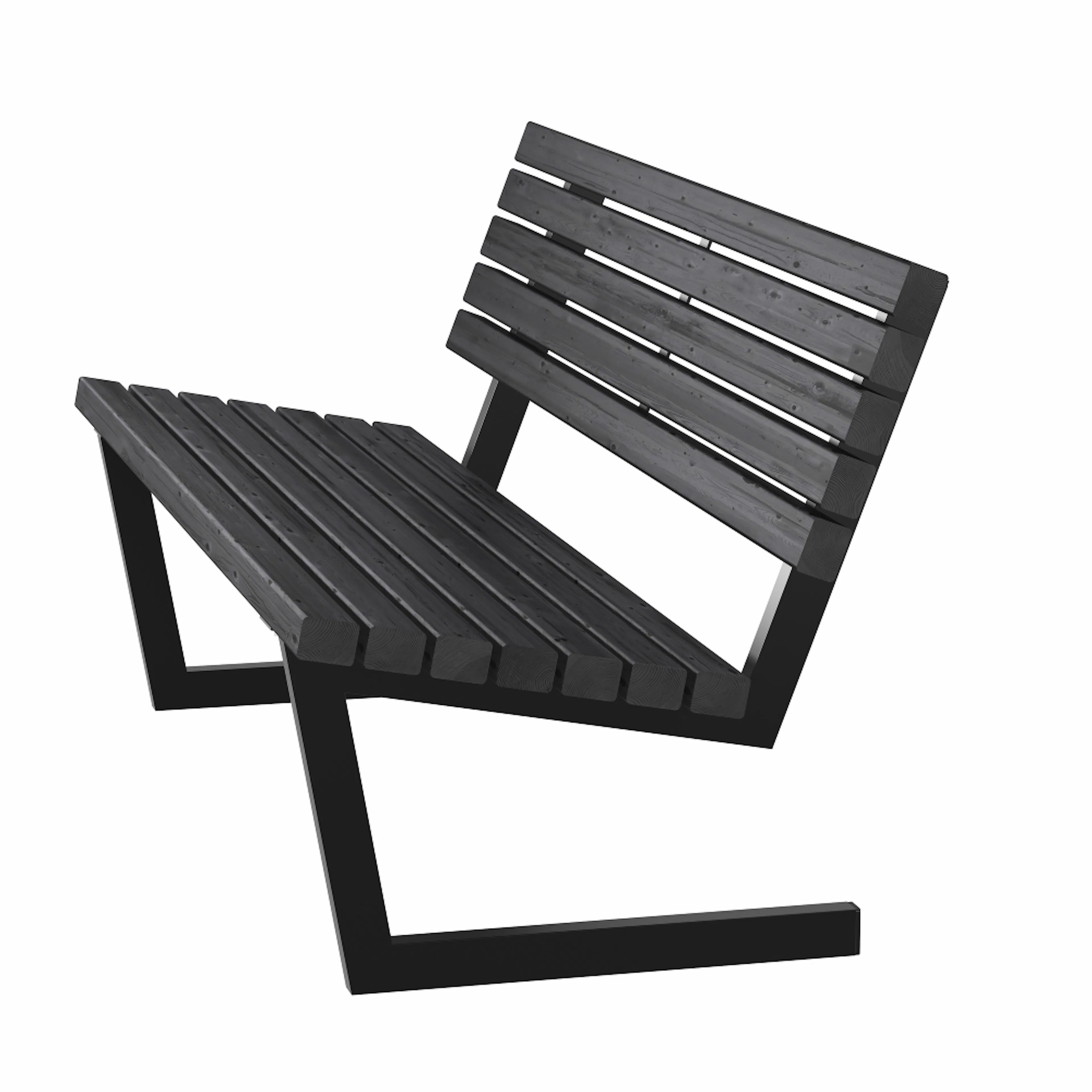Soffa PLUS Siesta Living 150 cm Svart