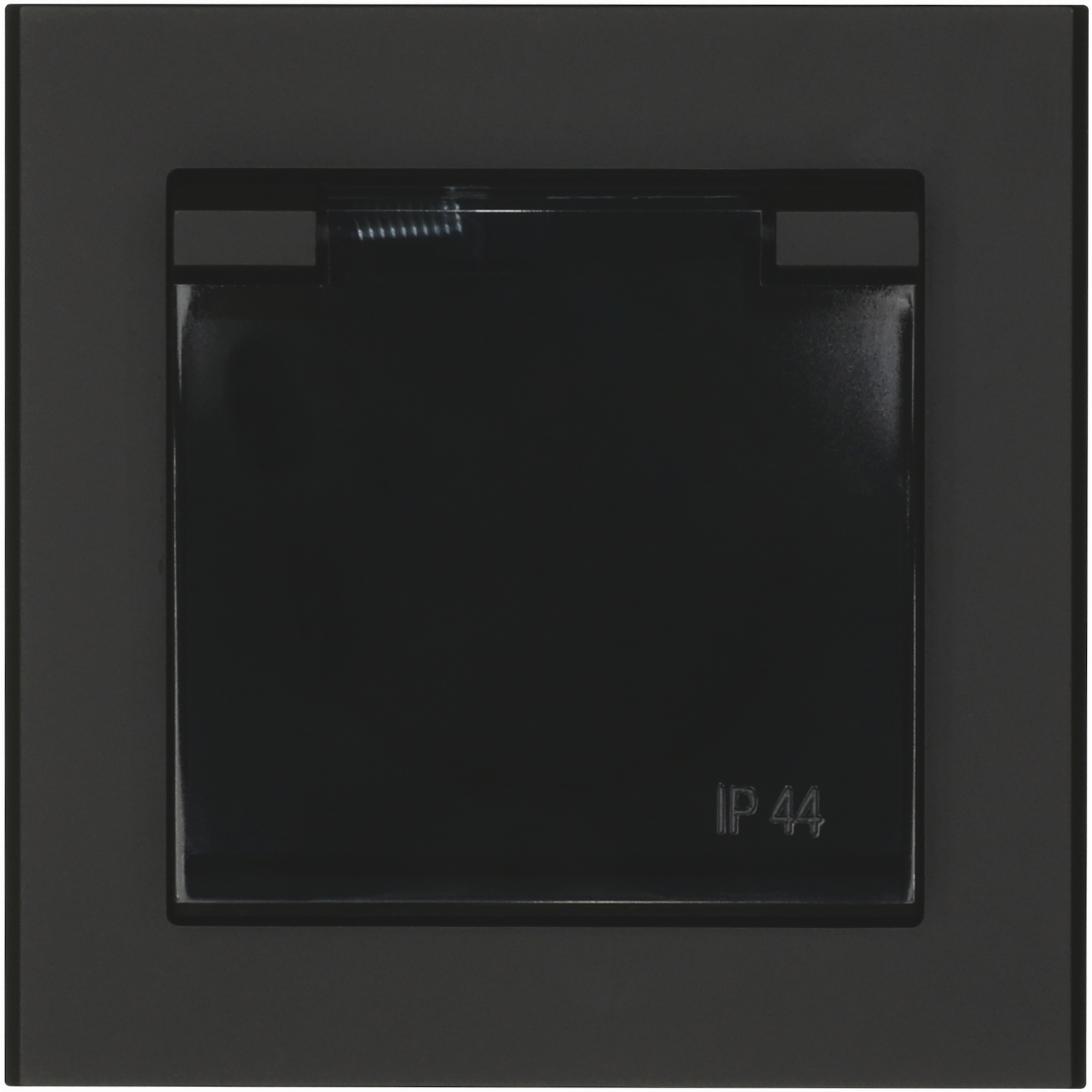 Vägguttag Malmbergs Optima 1-V IP44 Skruvlös