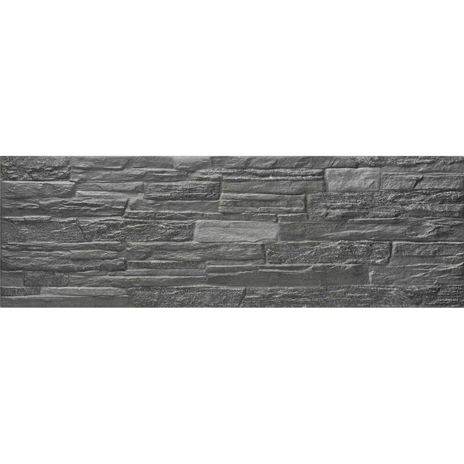 Kakel Tenfors Mubi Negro 20x50 cm