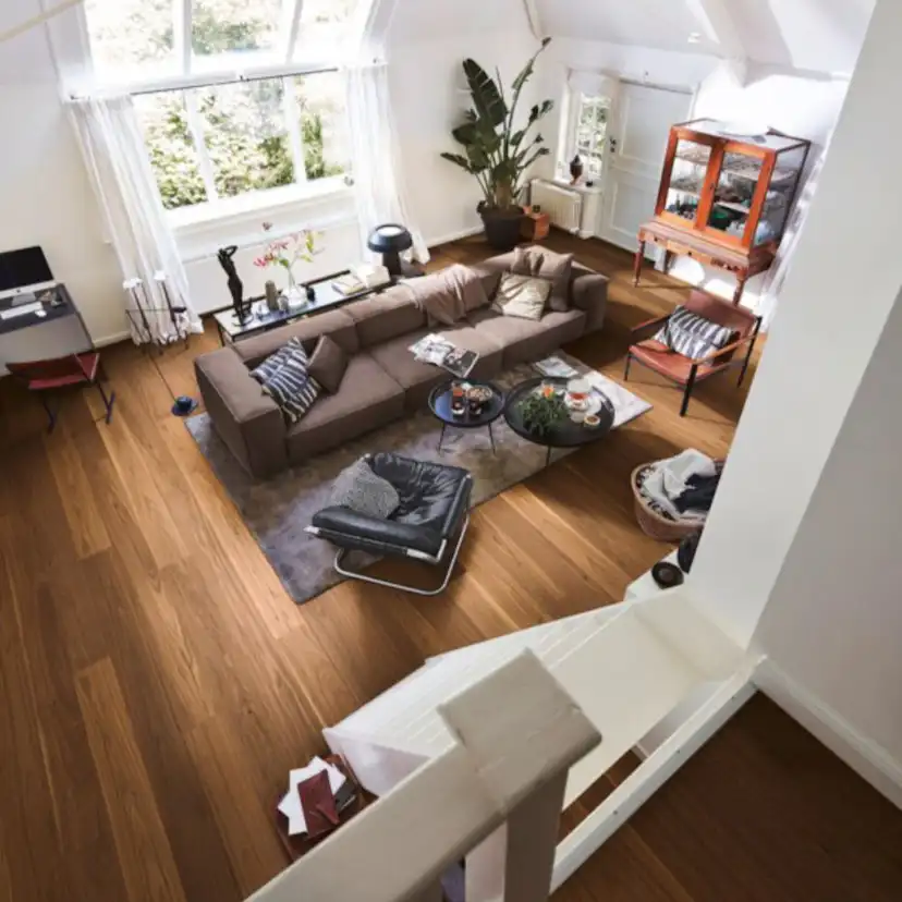 Parkettgolv MeisterParquet. longlife PD 400 American walnut lively 09009