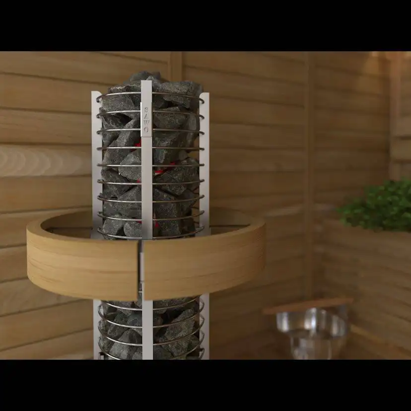 Elektriskt Bastuaggregat SAWO Tower Round 3P-1P