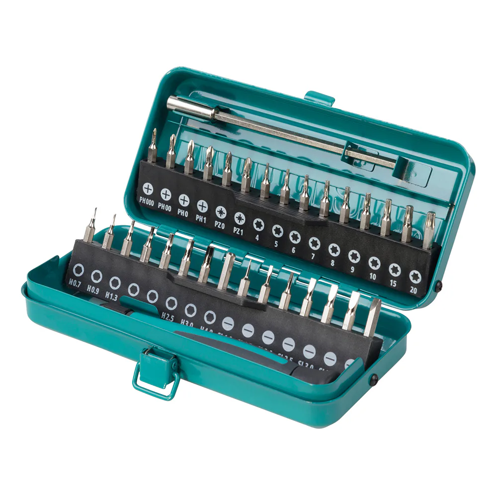 Mikrobitbox Wolfcraft 32-Delar