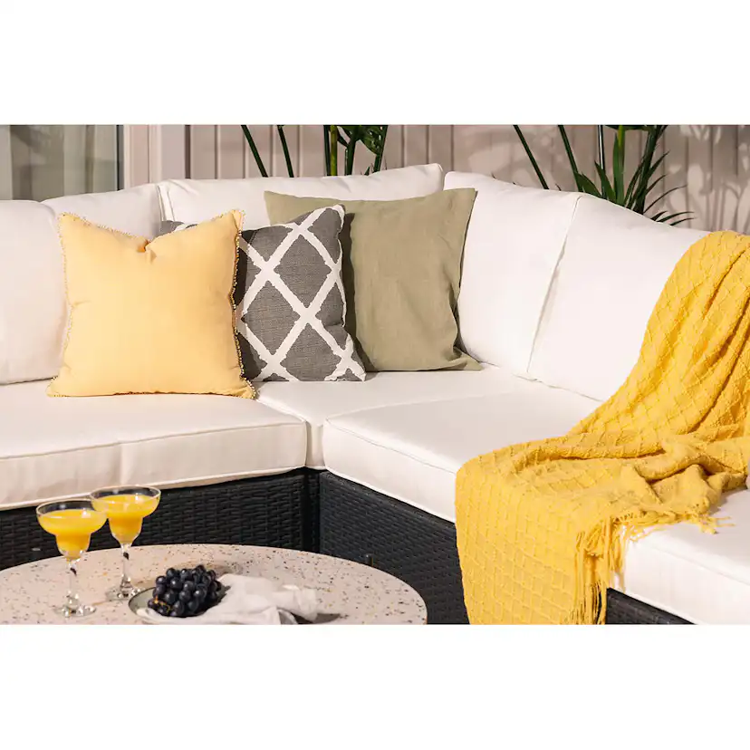 Loungegrupp Comfort Garden Bahamas 5-sits inkl. Dynor Utomhus
