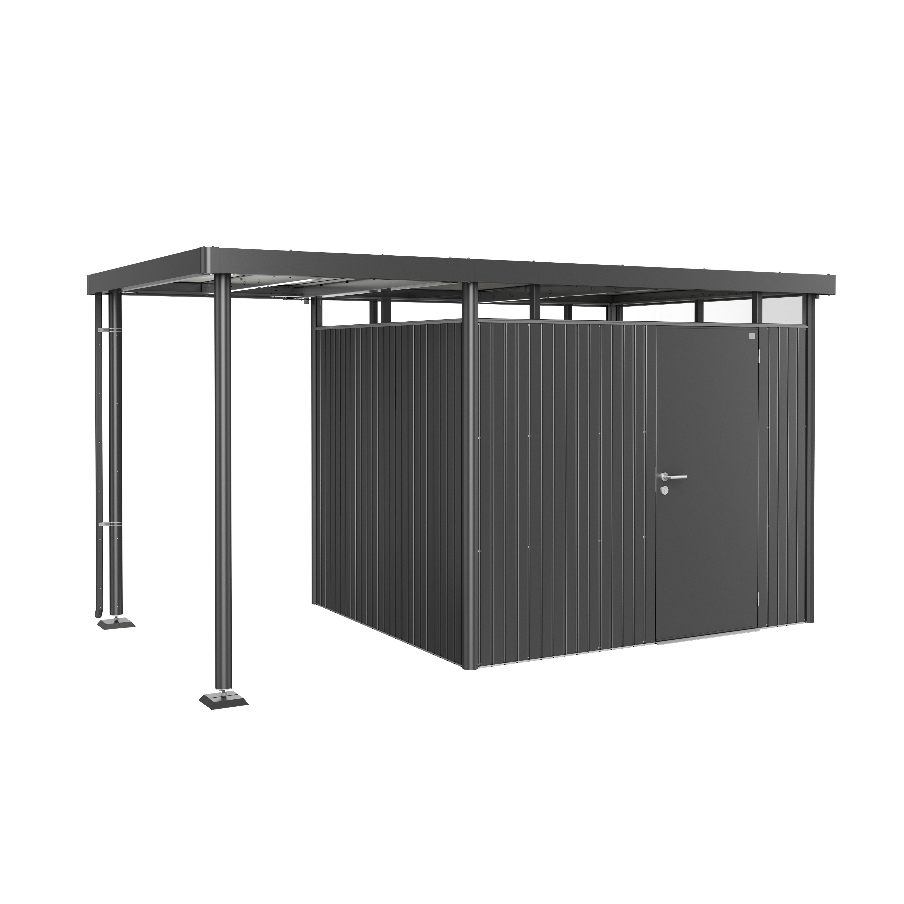 Sidotak HighLine H3 Storlek S Metallic mörkgrå Mörkgrå
