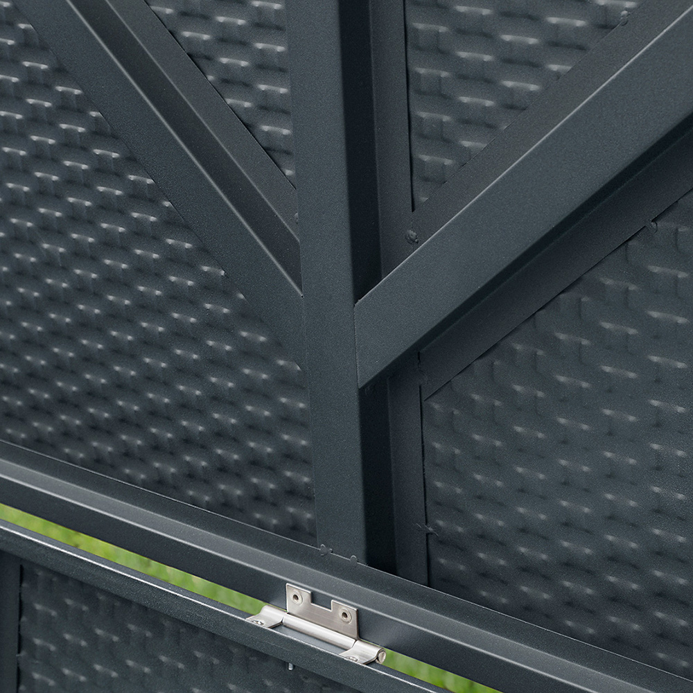 Dynbox gop DeckBox 500 Antracit Stål