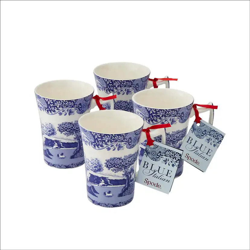 Mugg Spode Blue Italian