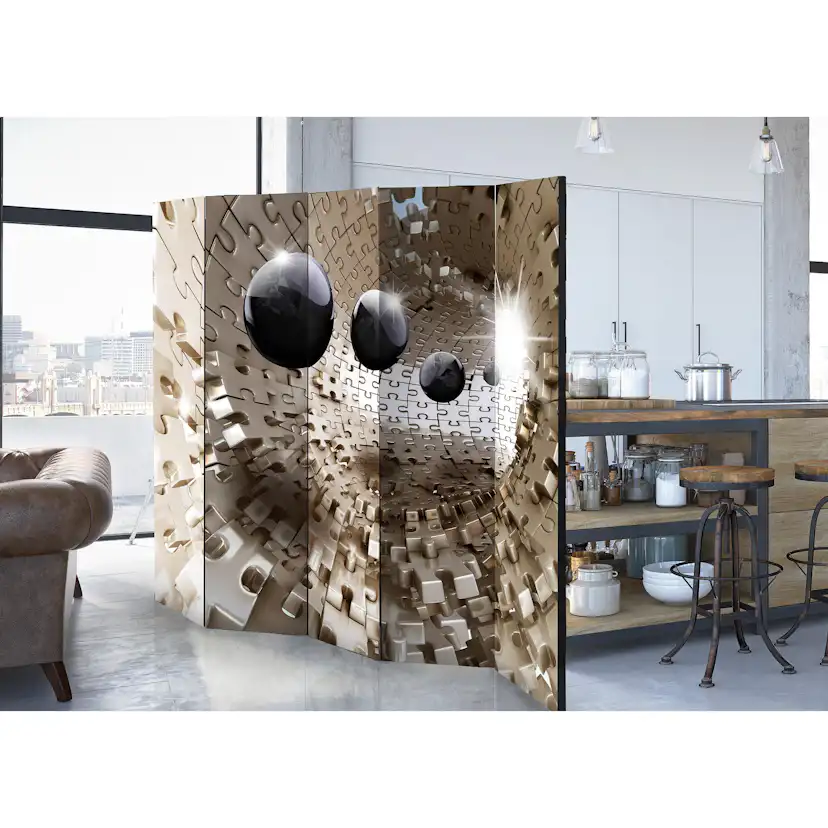 Rumsavdelare Skärmvägg Arkiio Golden Jigsaw II 225x172 cm