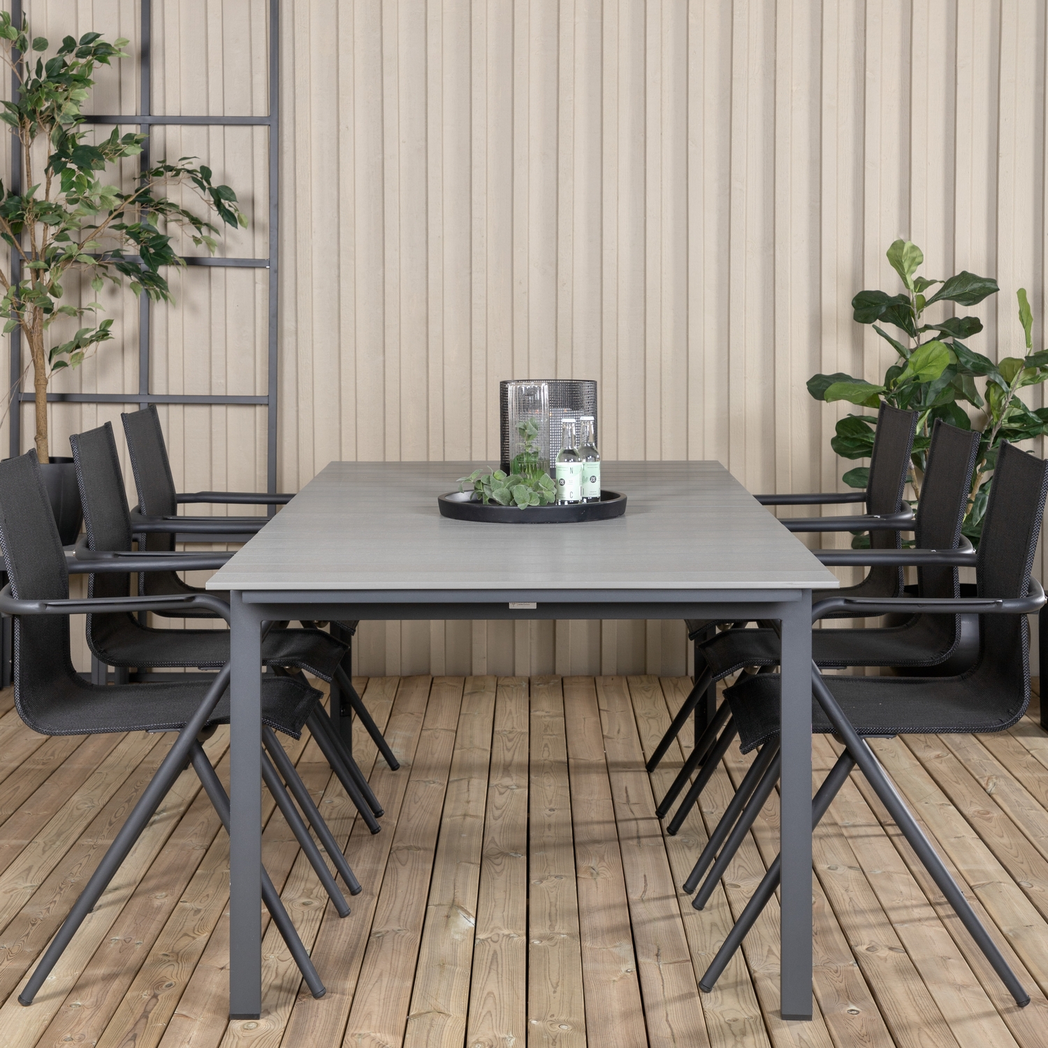 Matgrupp Venture Home Lova 224 med 6 Aspen Matstolar