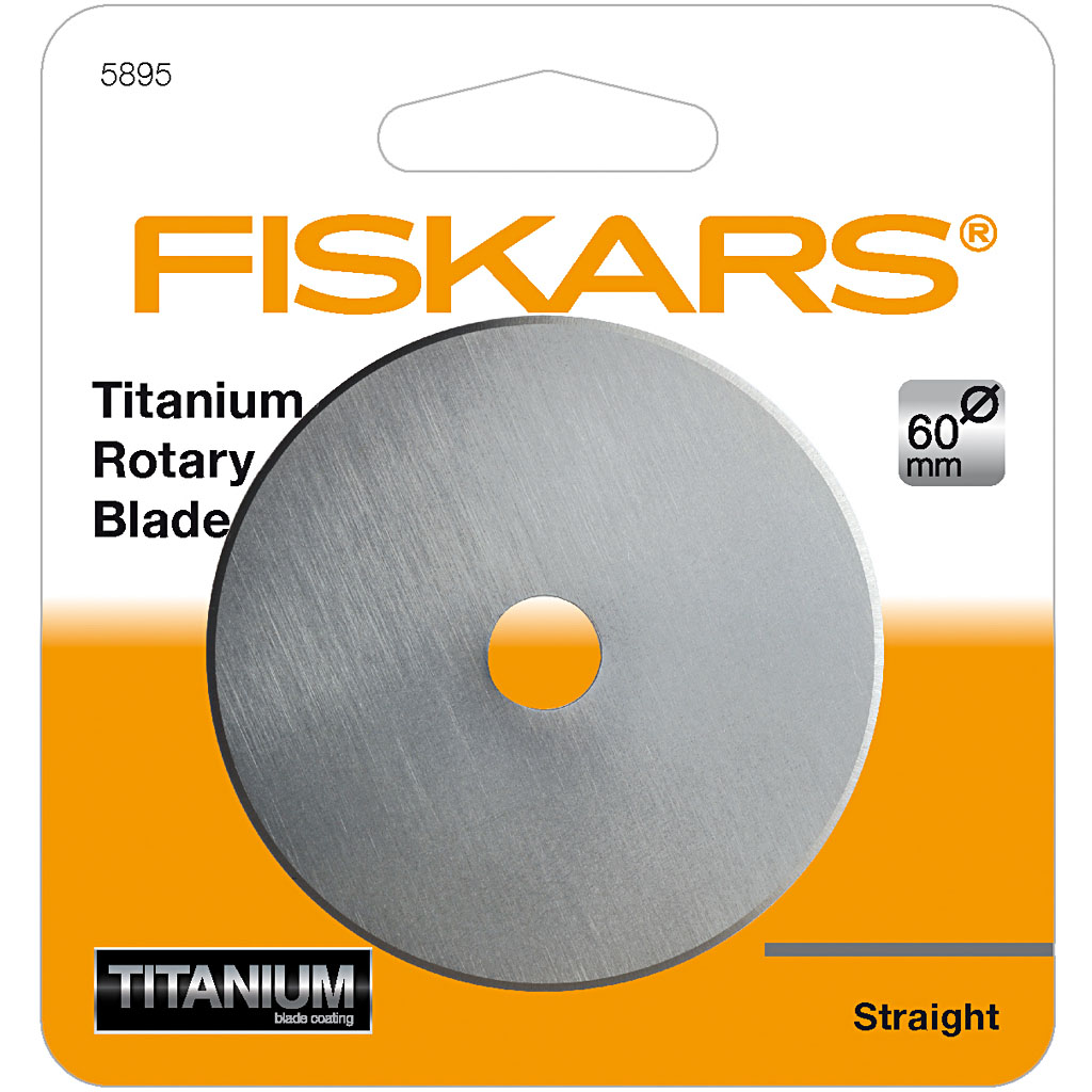 Knivblad Fiskars till Rullkniv D60 mm 1 st