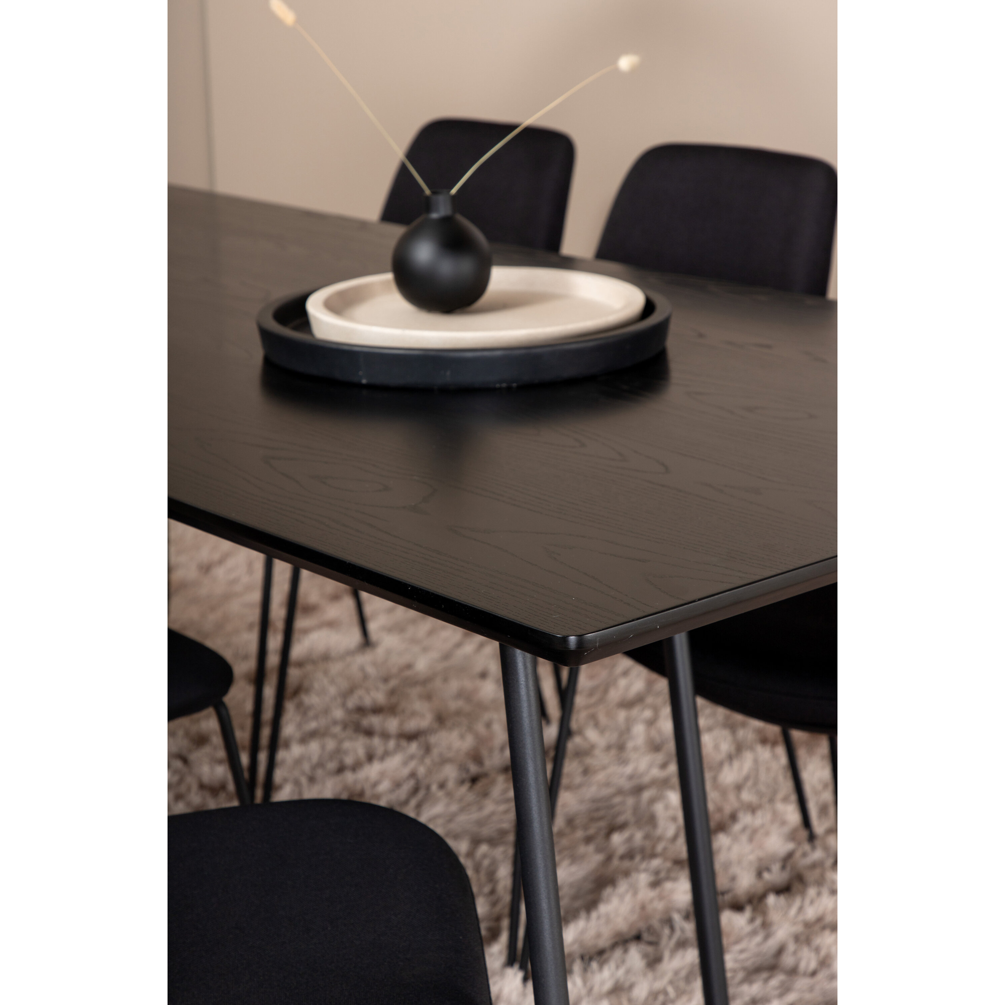 Matgrupp Venture Home Annika med 6 Muscot Stolar