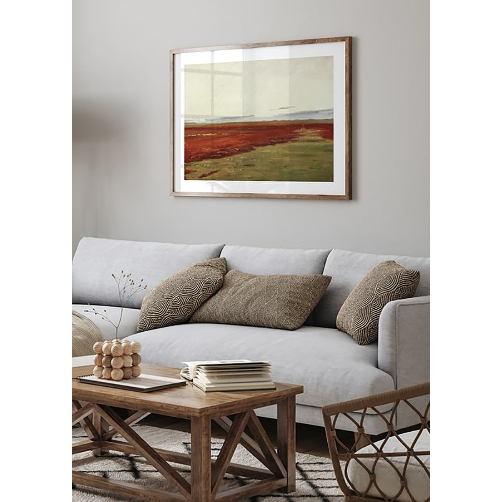 Poster Gallerix Solnedgang Over Brovandene Ved Skagen By Michael Ancher