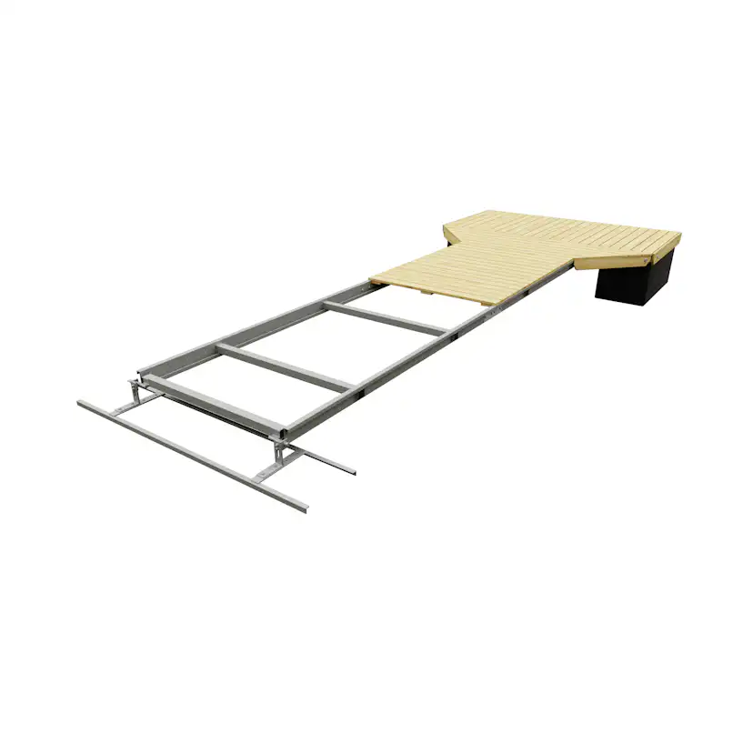 Brygga Luoman Lumme LB 3-2 2,3x5,8 m