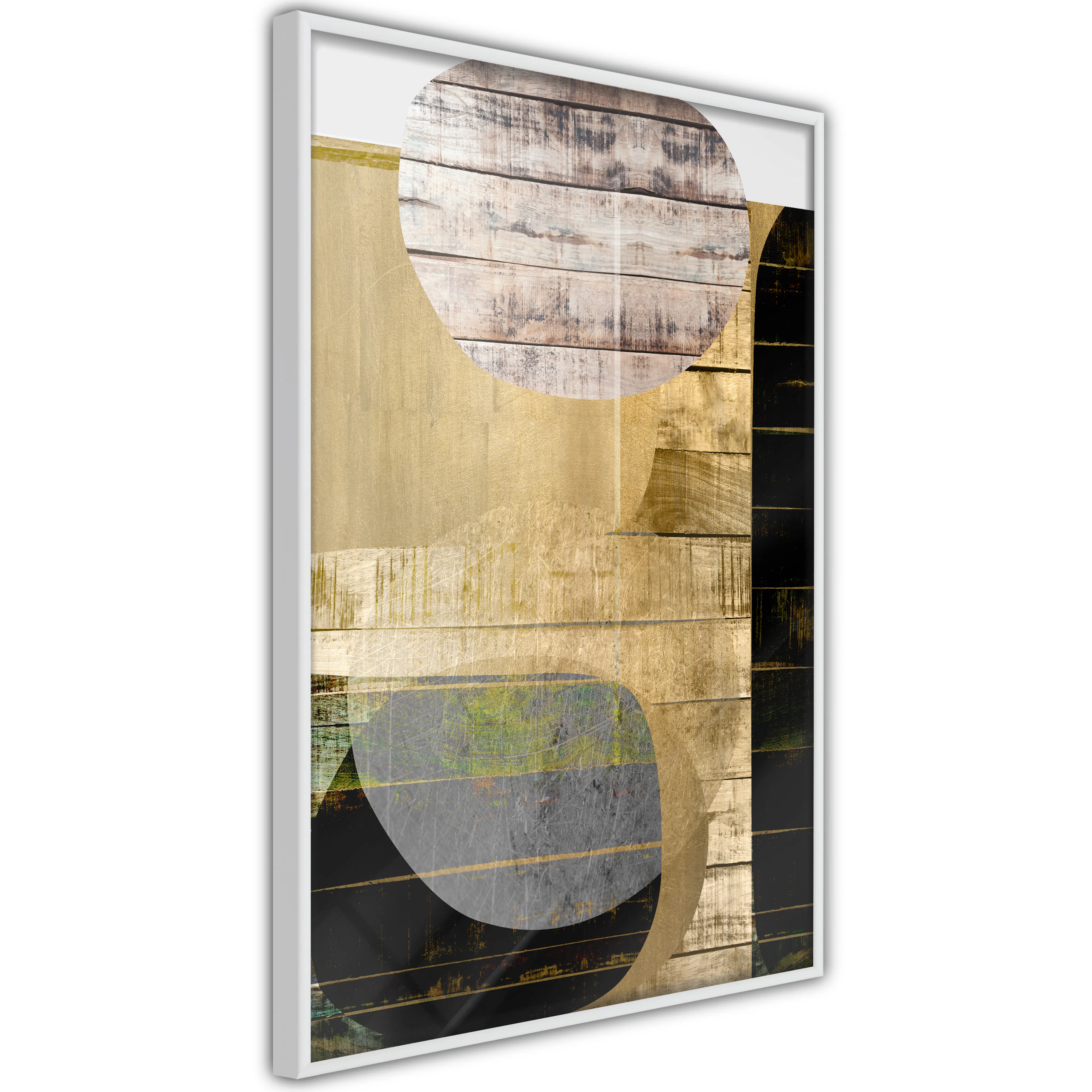 Poster Artgeist Affisch Abstract Construction