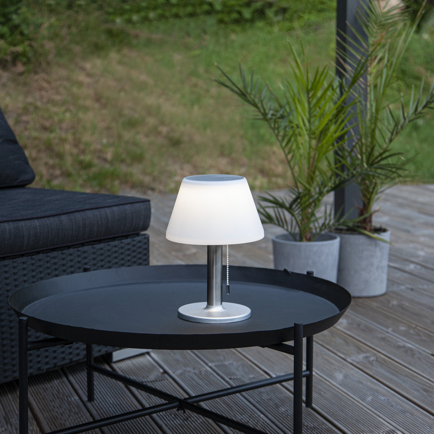 Solcellslykta Star Trading Solia Bordslampa för Trädgårdsbelysning & Utebelysning