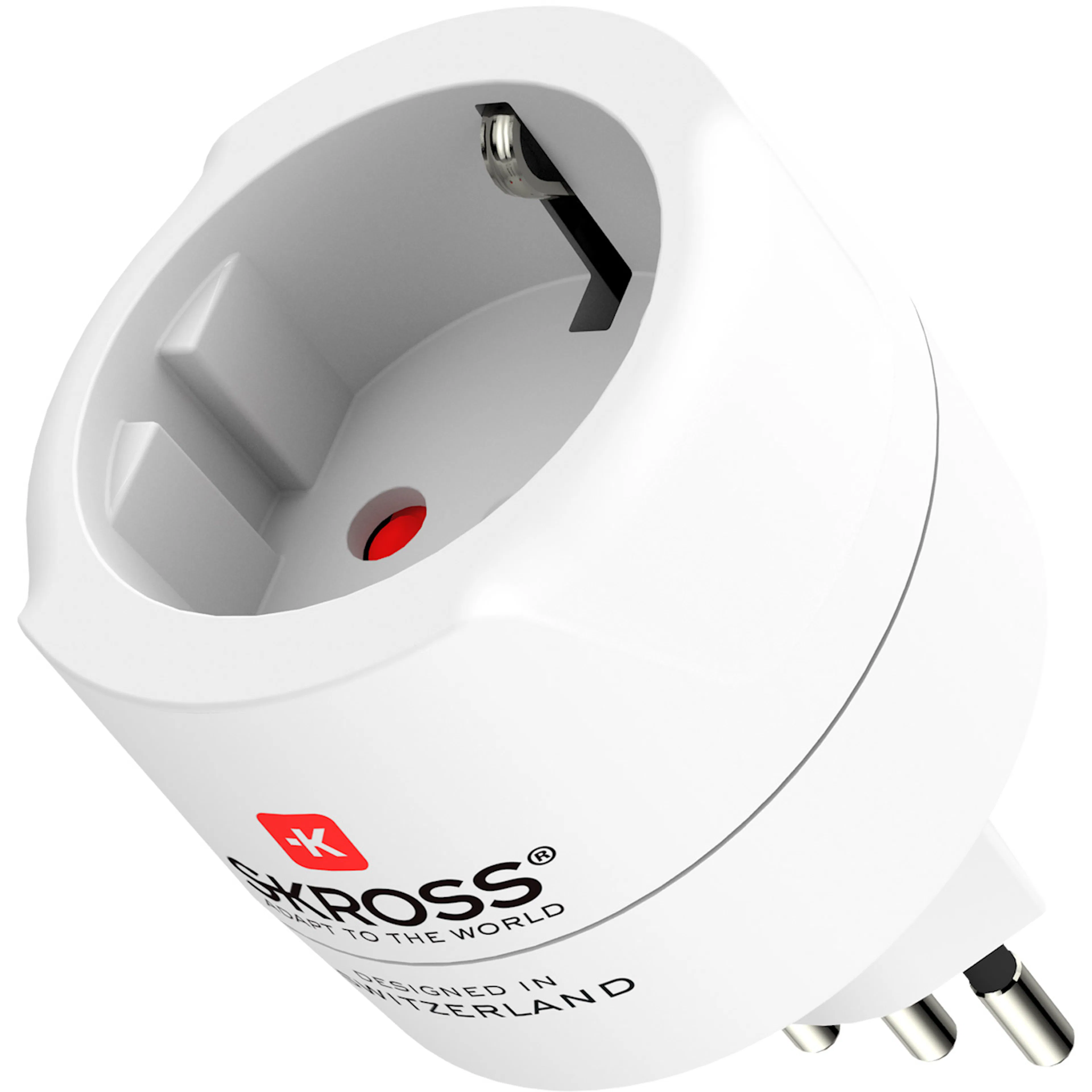 Reseadapter SKROSS Europa till Schweiz/Italien/Brasilien Jordad