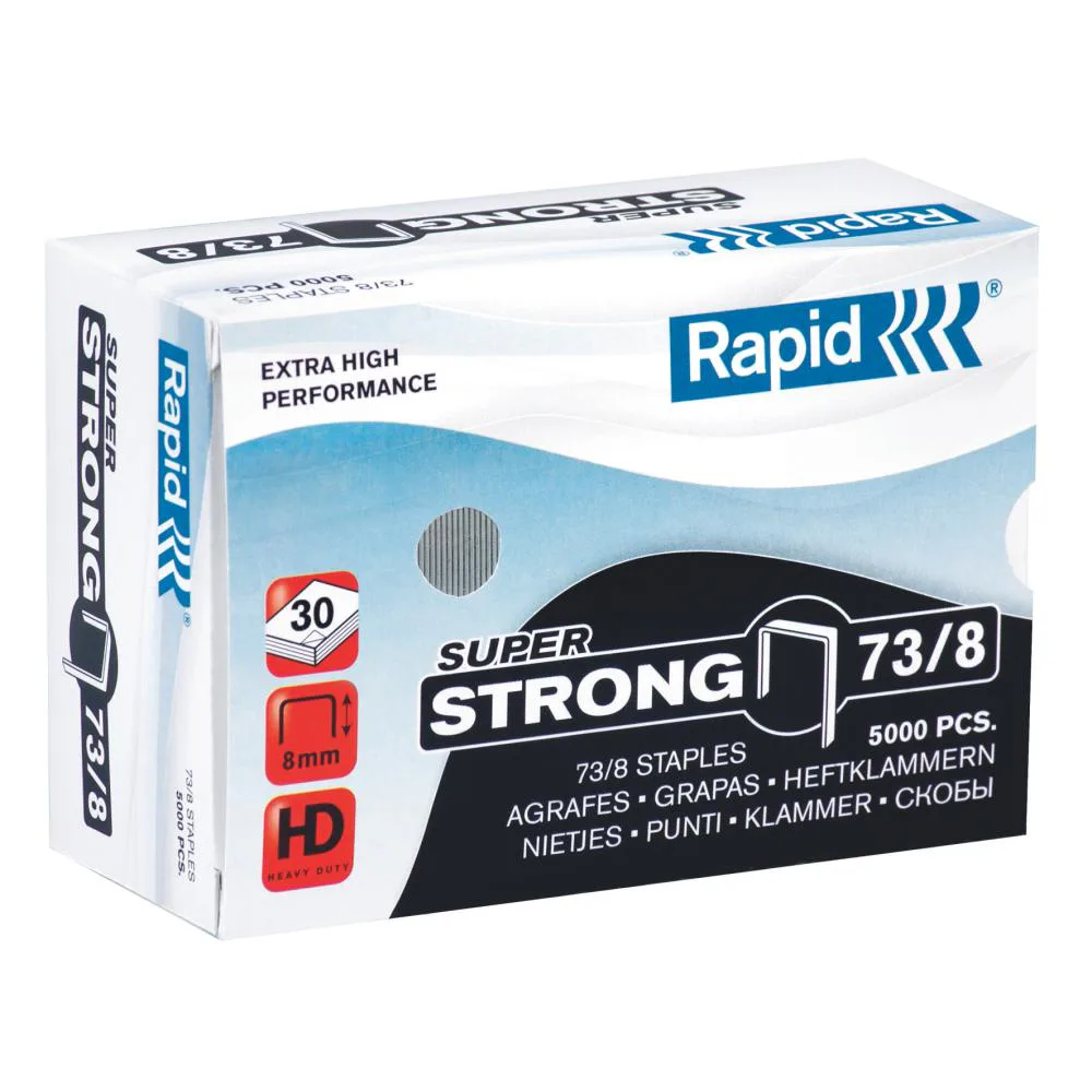 Häftklammer Rapid 8mm 26877 Superstrong